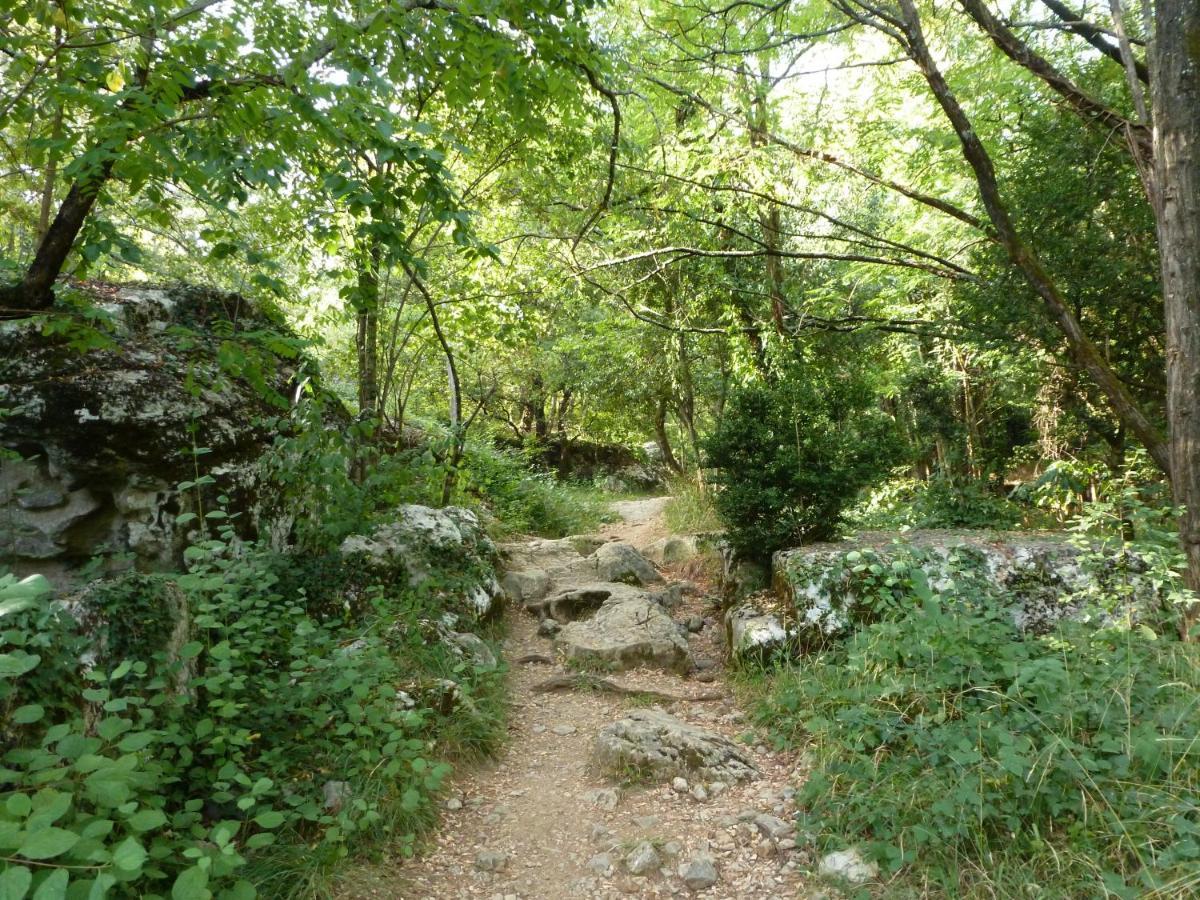 Le Rocher De Sampzon Экстерьер фото